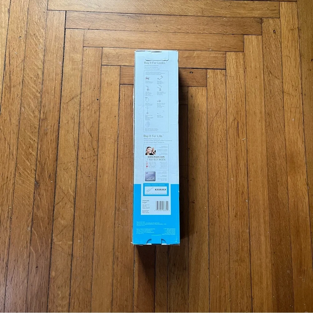 NWT Moen Sage Towel Bar 18” Brushed Nickel #DN6818BN Spot Resist Boxed